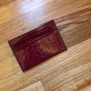 Coach Card Holder